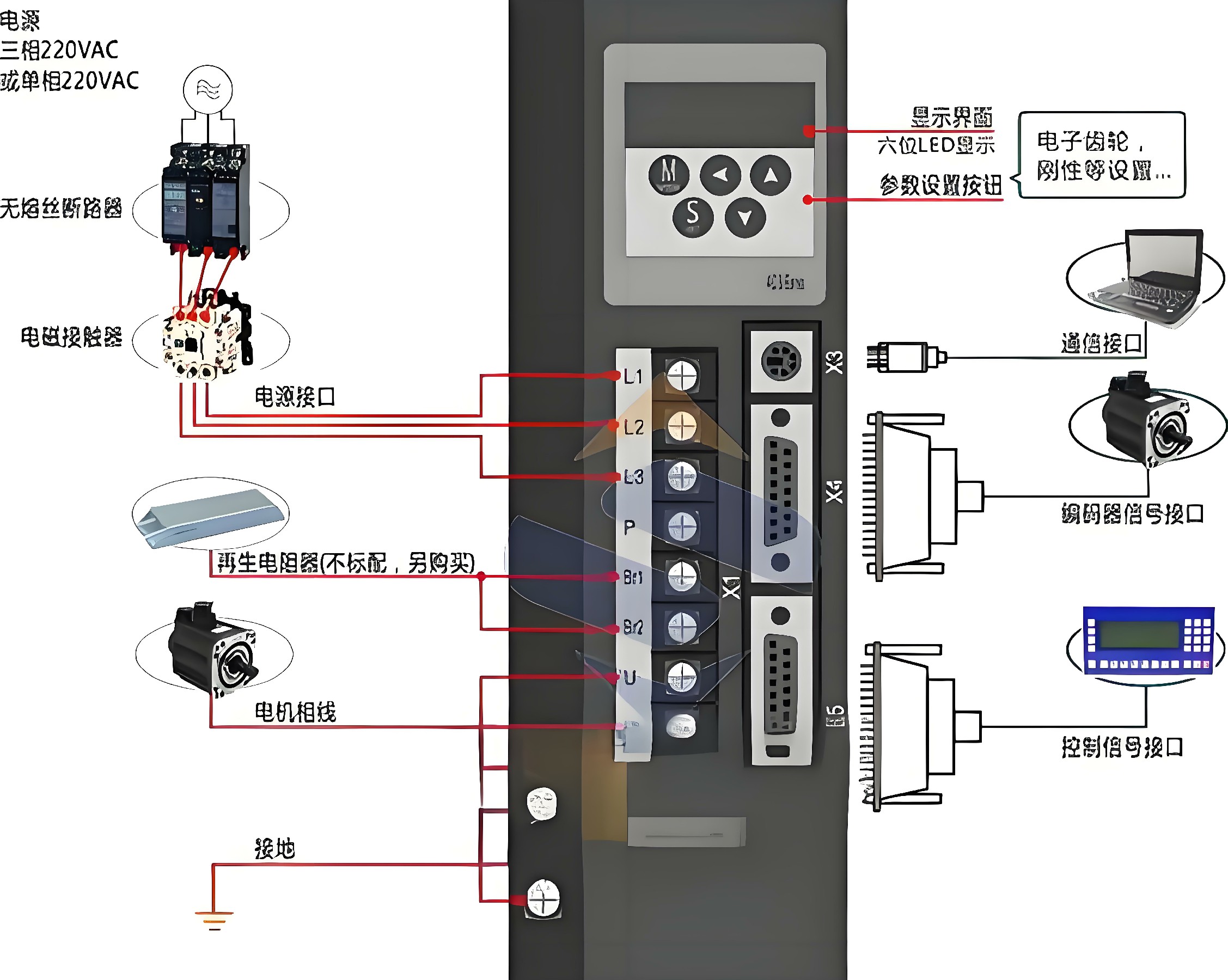 松下黄瓜视频污污下载马达电机线怎么接?松下黄瓜视频污污下载马达电机线怎么接图解